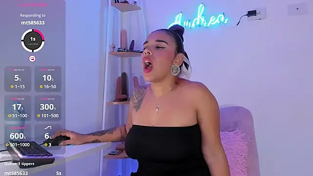 andrea lopezz  online show from February 2025 04:11:02 AM