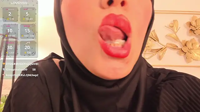 Snapshot of hanajameela chatting on February 2025 02:42:01 PM hanajameela online show from February 2025 02:42:01 PM