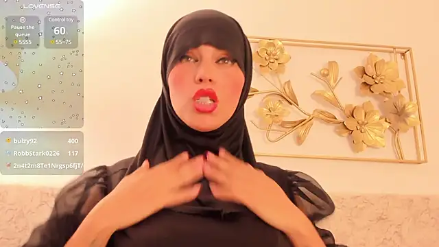 Snapshot of hanajameela chatting on February 2025 03:05:01 PM hanajameela online show from February 2025 03:05:01 PM