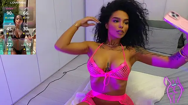 KimiBrown online show from February 2025 10:00:01 AM