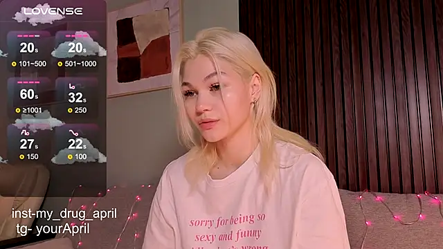 Snapshot of MyApril chatting on September 2025 03:00:02 AM MyApril online show from September 2025 03:00:02 AM