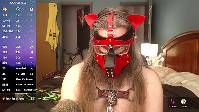 kinkywolf429 online show from April 2026 07:12:02 PM