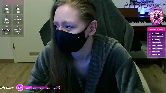 ArtofSweet online show from September 2025 07:15:02 PM