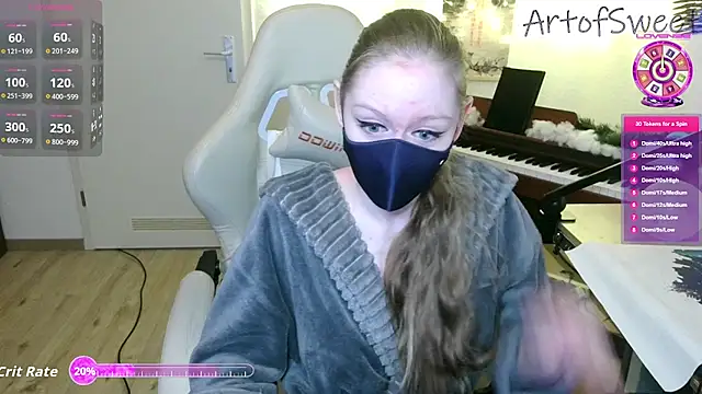 ArtofSweet online show from January 2026 07:30:01 PM