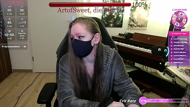 Snapshot of ArtofSweet chatting on June 2026 08:45:02 PM ArtofSweet online show from June 2026 08:45:02 PM