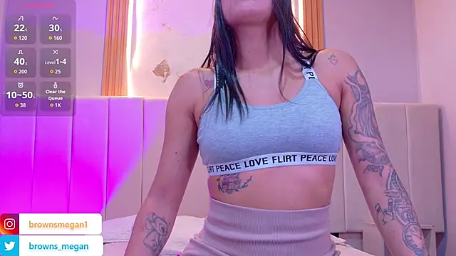 Megan browns1 online show from December 2025 01:09:01 PM