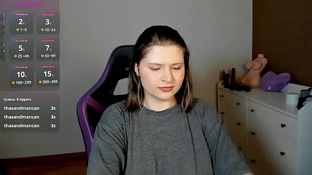 TinniAngel online show from March 2025 07:06:02 PM