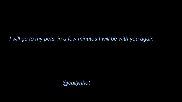 cailynhot online show from March 2025 10:37:01 PM