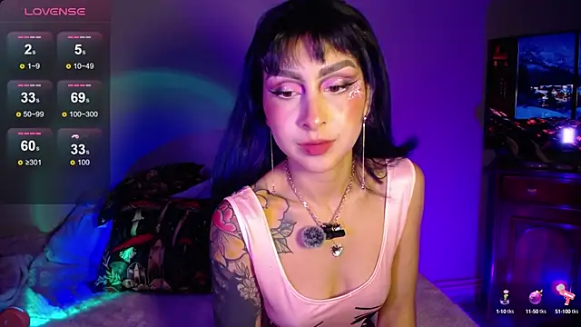 Cinamoonn online show from January 2025 08:53:01 PM