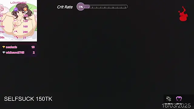 Snapshot of Herazuline chatting on March 2025 04:19:01 AM Herazuline online show from March 2025 04:19:01 AM