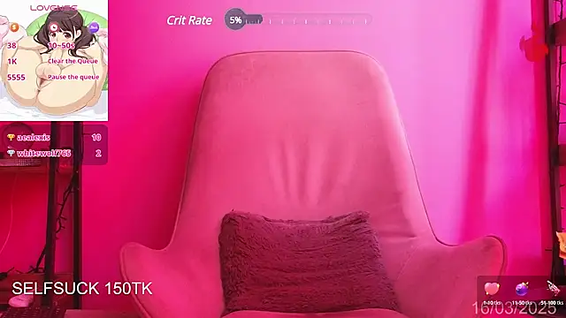 Snapshot of Herazuline chatting on March 2025 07:37:02 PM Herazuline online show from March 2025 07:37:02 PM