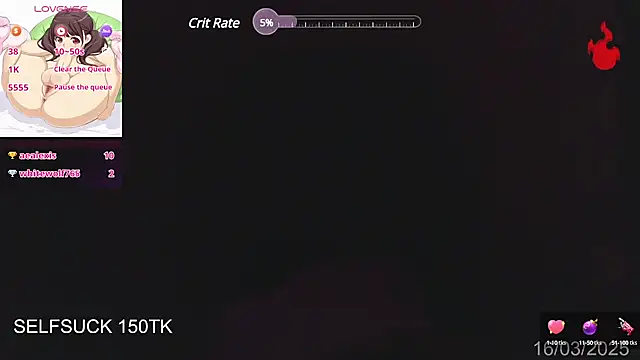 Snapshot of Herazuline chatting on March 2025 10:57:02 AM Herazuline online show from March 2025 10:57:02 AM