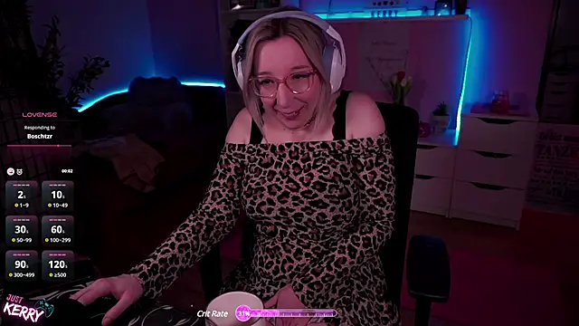 Snapshot of JustKerry chatting on December 2024 09:37:02 AM JustKerry online show from December 2024 09:37:02 AM