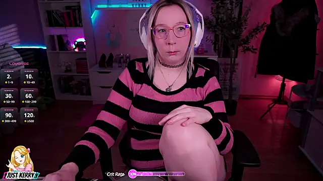 Snapshot of JustKerry chatting on January 2025 09:45:02 AM JustKerry online show from January 2025 09:45:02 AM