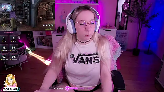 Snapshot of JustKerry chatting on February 2025 09:41:01 AM JustKerry online show from February 2025 09:41:01 AM