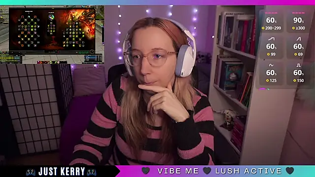 Snapshot of JustKerry chatting on September 2025 09:31:02 AM JustKerry online show from September 2025 09:31:02 AM