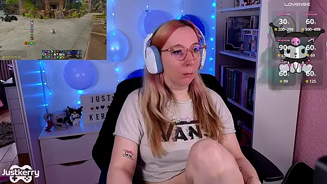 Snapshot of JustKerry chatting on November 2025 10:03:02 AM JustKerry online show from November 2025 10:03:02 AM