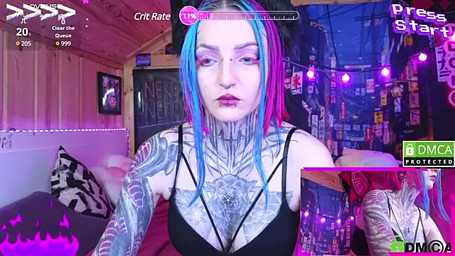 NekoCyber online show from December 2024 05:04:01 AM