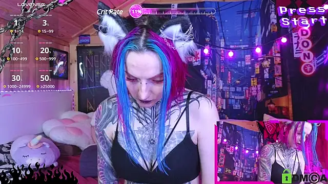 NekoCyber online show from March 2025 05:16:01 AM