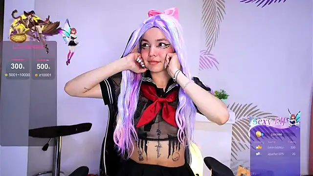 dianebleu online show from February 2025 07:15:01 AM