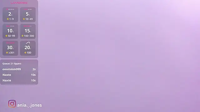 Ania jones online show from December 2024 11:10:02 PM