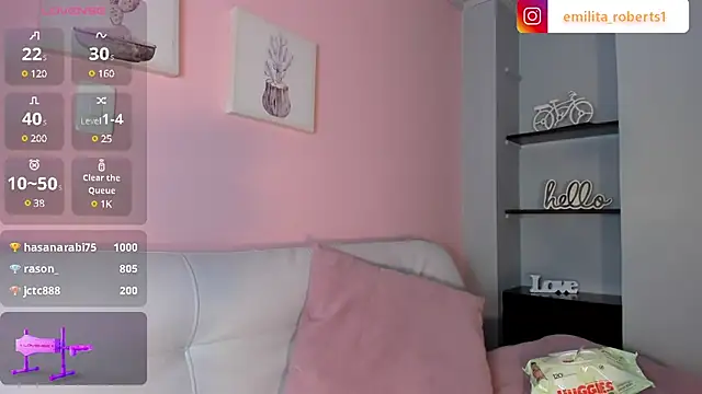 emily roberts1 online show from February 2025 01:10:01 PM