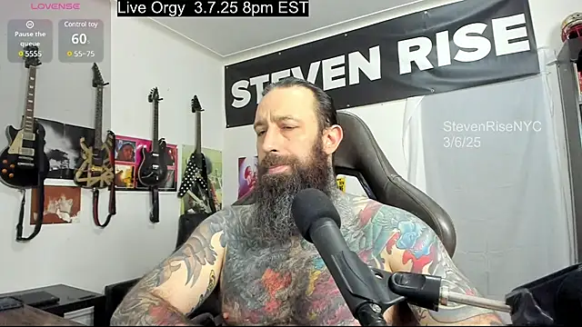 StevenRiseNYC online show from March 2025 02:36:01 AM