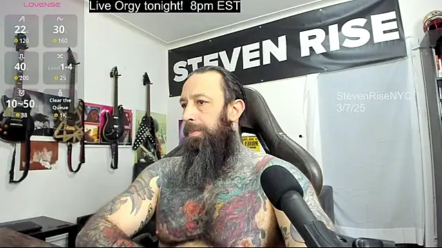 StevenRiseNYC online show from March 2025 02:34:02 PM