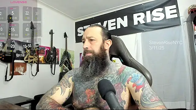 StevenRiseNYC online show from March 2025 10:42:01 PM
