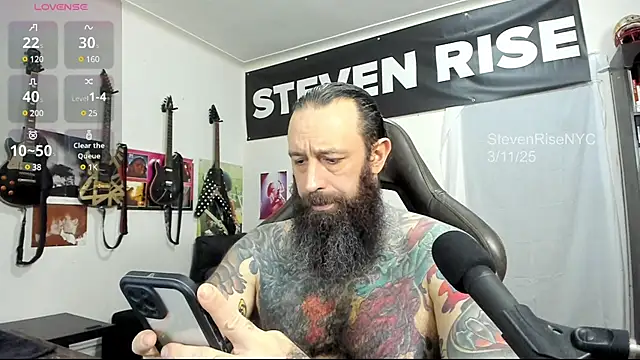 StevenRiseNYC online show from March 2025 02:20:01 AM
