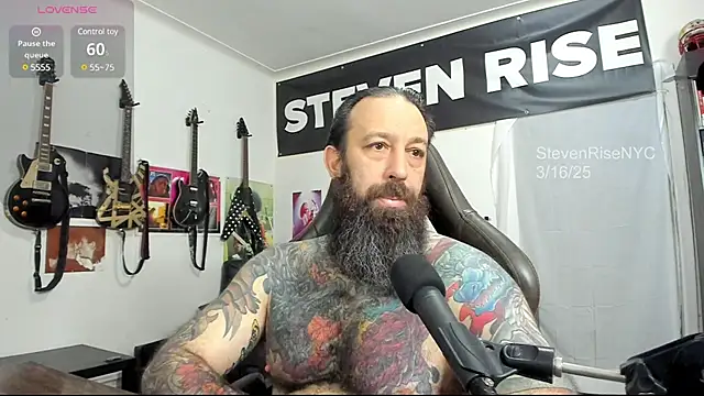 StevenRiseNYC online show from March 2025 01:08:01 PM