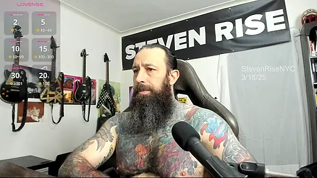 StevenRiseNYC online show from March 2025 10:58:02 PM