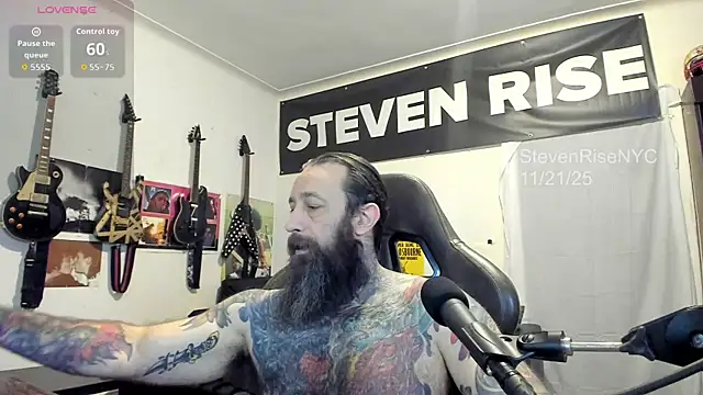 StevenRiseNYC online show from November 2025 02:16:01 PM