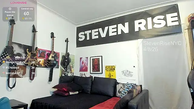 StevenRiseNYC online show from April 2026 12:27:02 PM